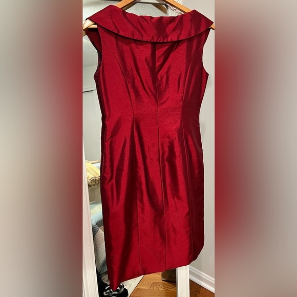 165 Jones Wear Dress Vibrant Red - Picture 2 of 8
